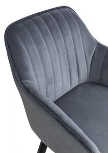 Barová židle Turin šedá