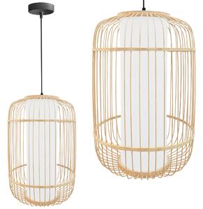 Toolight Toolight, stropní svítidlo 1xE27 APP1577-5C, přírodní hnědá, OSW-03611
