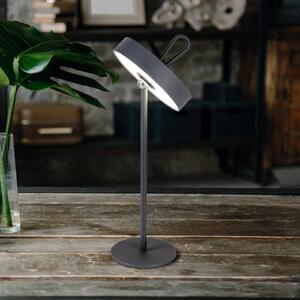 Nabíjecí stolní lampa Ella LED, magnetická, šedá