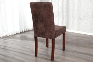 Klasická jídelní židle - Genua, tmavě hnědá
