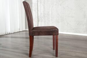 Klasická jídelní židle - Genua, tmavě hnědá