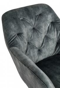 Zelená sametová kancelářská židle Dutch Comfort »