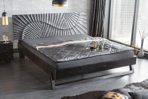 Černá mangová postel Scorpion 180x200 cm