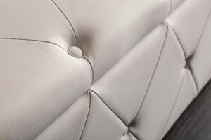 Lavice CHESTERFIELD 140 CM bílá s úložným prostorem Nábytek | Doplňkový nábytek | Pokojové lavice