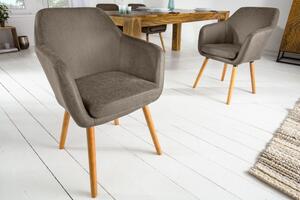 Židle SUPREME vintage taupe mikrovlákno Nábytek | Jídelní prostory | Jídelní židle | Všechny jídelní židle