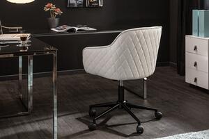 Kancelářská židle Euphoria bílá Koženka