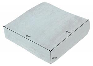 Podlahový polštář MODER ART 70 CM tyrkysový Nábytek | Doplňkový nábytek | Taburety