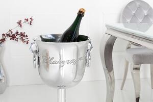 Chladič na šampaňské - Champagne, stříbrný, 75 cm