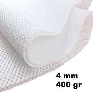 3D Síťovina pletená 400 gr/m2 Bílá 4mm