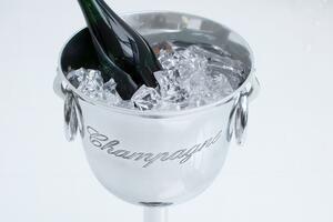 Chladič na šampaňské - Champagne, stříbrný, 75 cm