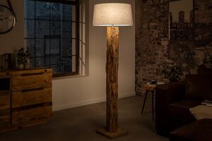 Stojací lampa Roots šedá stínidlo