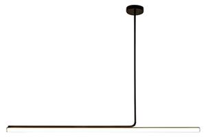 Toolight Toolight, LED stropní svítidlo 120cm, 14W, APP1659-CP, černá, OSW-06990