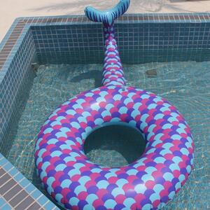 Nafukovací kruh s ocasem mořské panny do bazénu 180 cm