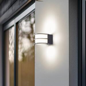 Lindby Smart LED venkovní nástěnné svítidlo Fyra, kulaté, CCT, RGB, Tuya