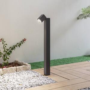 Světlo na cestu Lindby Othil, výška 80 cm, antracit, kov