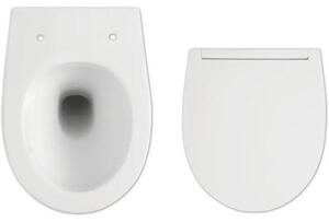 Závěsné WC Jungborn TWO 52 bez splachovacího kruhu vrč. WC desky