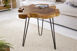 Odkládací stolek Ruto, 55 cm, teakové dřevo