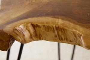 Odkládací stolek Ruto, 55 cm, teakové dřevo