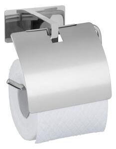 Samodržící držák na toaletní papír z nerezové oceli v leskle stříbrné barvě Genova – Wenko