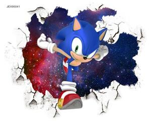 Samolepka na zeď Ježek Sonic