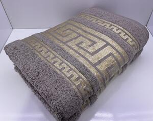 Froté ručník světlehnědý gold 50x90cm TiaHome