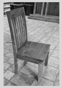 KOLINS Jídelní židle dřevěná, akácie