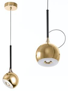 Toolight Závěsné LED osvětlení Bowl G086-1CP zlaté