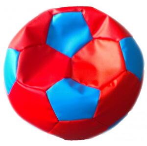 Sedací vak malá červeno modrá fotbalový míč