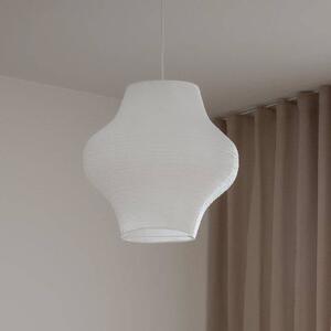 PR Home závěsné svítidlo Sani, Ø44,5 cm, bílé, bílý závěs, E14