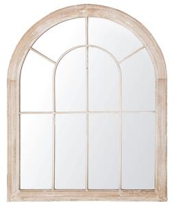 Nástěnné zrcadlo v béžovém rámu 69 x 88 cm EMBRY