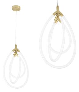 Toolight Moderní LED osvětlení Circle-2 G018-CP zlaté