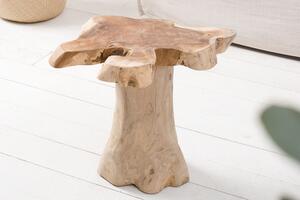 Konferenční stolek Tobaro, 40 cm, teak