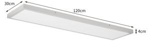 Brilagi - LED Koupelnové svítidlo FRAME LED/50W/230V 3000/4000/6000K 120x30 IP44