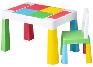 Dětský stoleček se židličkou TEGA MULTIFUN - multicolor