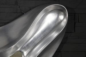 Nástěnné zrcadlo SILVER RIVER, 160 cm, stříbrná