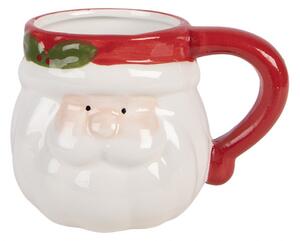 Bílý keramický hrnek Santa Claus – 300 ml