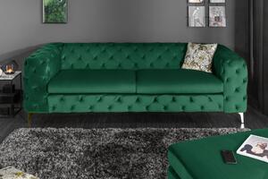 Luxusní pohovka - Modern Barock, zelená
