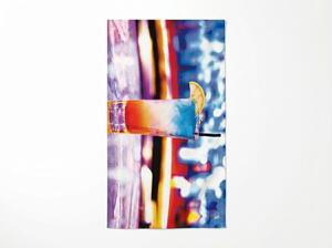 Rychleschnoucí XXL plážová osuška FRIZZEL barevná 150 x 210 cm, 100% mikrovlákno