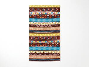Rychleschnoucí XXL plážová osuška AZTECA barevná 150 x 210 cm, 100% mikrovlákno