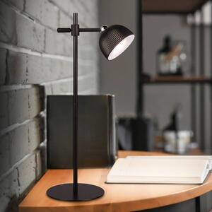 Nabíjecí stolní lampa Maxima LED, černá, výška 41 cm, plastová