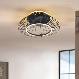 LED stropní ventilátor Karlsborg, tichý, Ø 50 cm, CCT, FB