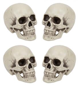 Bílá plastová halloweenská dekorace_11