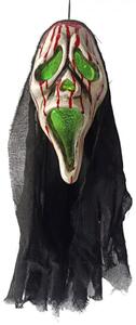 Bílá plastová halloweenská dekorace_1