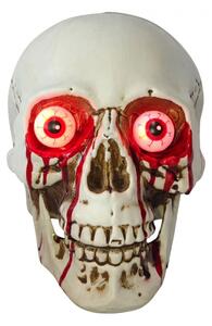 Bílá plastová halloweenská dekorace_7