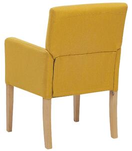 Jídelní židle ROCKEFELLER, žlutá