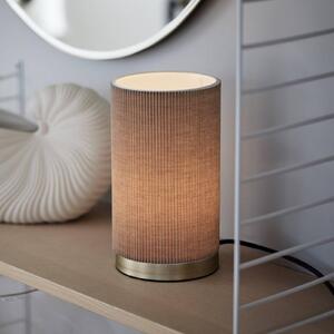 PR Home Stolní lampa Dora, béžová, výška 25 cm