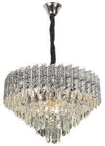 Toolight Rea, Lamp Vintage Cristal G055-CP 50cm CHROME, OSW-08949