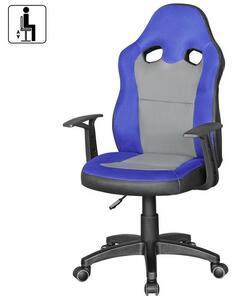 Otočná Židle Pro Dítě Speedy Modrá/šedá