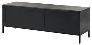 Televizní stolek CHICAGO Mango 160x45x55 tmavě šedý, olejovaný