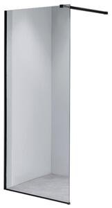 BPS-koupelny Sprchová zástěna Walk-in HYD-WI07 110 černá - bez vaničky